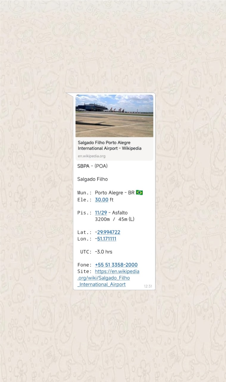 Informações Gerais